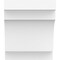 Ekena Millwork Standard Mediterranean Architectural Grade PVC Rafter Tail, 5"W X 6"H X 16"L RFTP05X06X16MED - alternate 2
